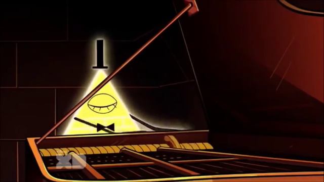 Gravity falls - Bill Cipher sings AND plays piano - смотреть онлайн