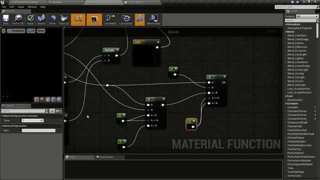 Disintegration Effect-Material Function - [UE4 Tutorial] смотреть онлайн