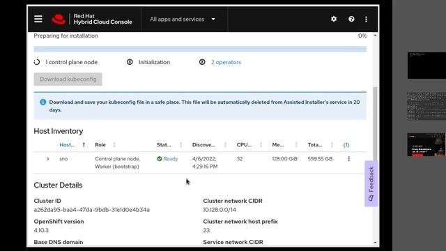 OpenShift Virtualization on a Single Node Cluster смотреть онлайн