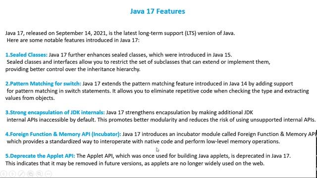 Exploring the Power of Java 17: New Features and Enhancements Unveiled смотреть онлайн