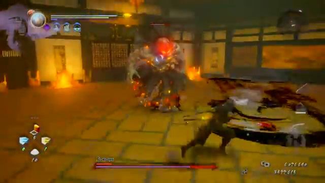 Nioh 2 [Сон сильного-Босс Эненра] Замок из золота. Часть 1 смотреть онлайн