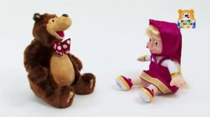 МЯГКАЯ ИГРУШКА  МУЛЬТИ ПУЛЬТИ  МИША И МАША РАЗГОВАРИВАЮТ