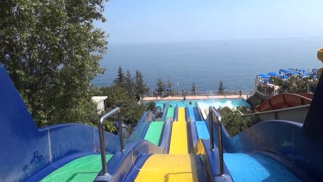 аквапарк "Миндальная роща" - г.Алушта 2013 смотреть онлайн