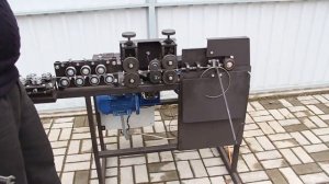 Правильно-отрезной станок с функцией изготовления колец