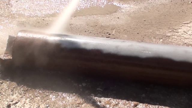 TORBO удаление ржавчины из трубопроводов (бластинг без пыли) смотреть онлайн