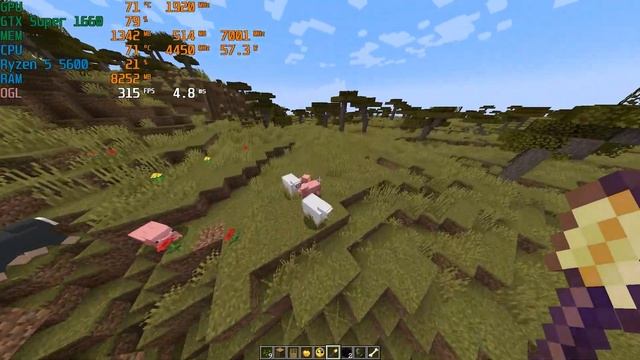 Minecraft | AMD Ryzen 5 5600 | GTX 1660 SUPER | 16GB RAM смотреть онлайн