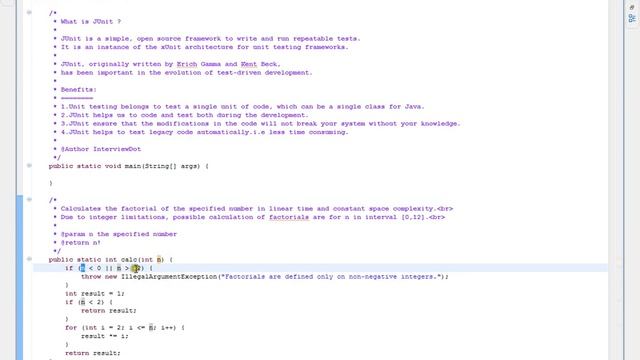 What is JUnit with Example Eclipse Demo смотреть онлайн