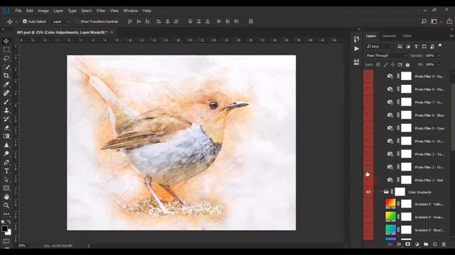 PENCILOGY The Real Art of Sketch Photoshop Action Video смотреть онлайн