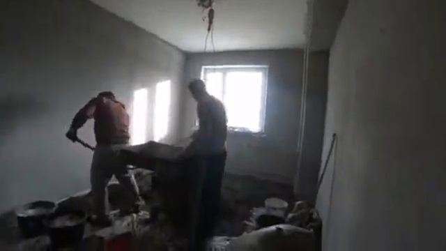 ВЕСЬ ПРОЦЕСС ПОЛУСУХОЙ СТЯЖКИ смотреть онлайн