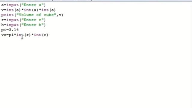 Python Program|Compute volume of following 3D shapes: cube, cylinder, cone and sphere|BCA 3rd|PTU смотреть онлайн