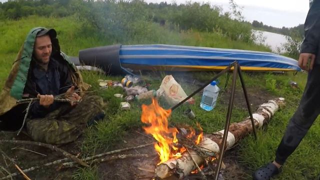 Сплав по реке Пра. День 3. Змея, кость, кладка, ливень и День Рождения смотреть онлайн