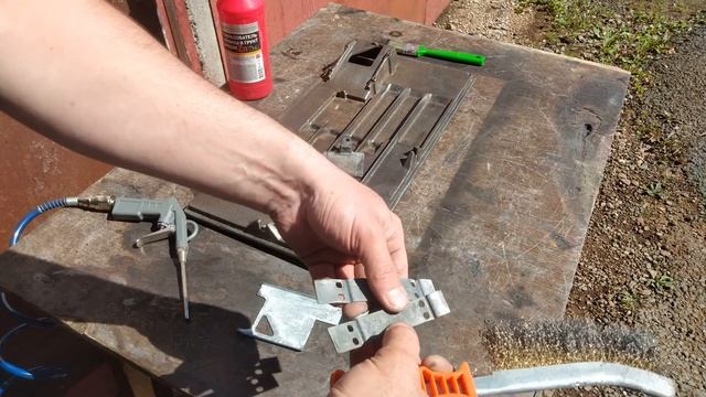 Реставрация Немецкой чугунной буржуйки (часть1) смотреть онлайн