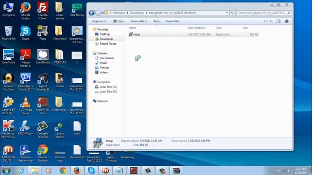 Install Group Policy Editor ( Gpedit.msc ) In Windows 7 Starter, Basic And Home Premium Versions