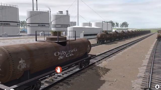 Trainz Simulator 3 - Oil Train смотреть онлайн