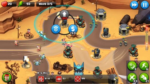 Alien Creeps - Dusty trail on Campaign Level 16 смотреть онлайн