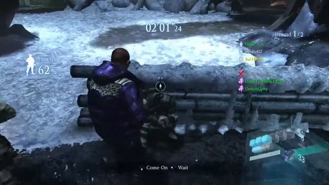 Resident Evil 6 Siege Game Mode Gameplay - Protect The Rookie смотреть онлайн