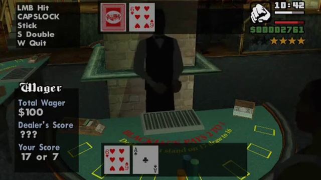 GTA San Andreas PC - How To Gamble At The Casino Floor In Las Venturas