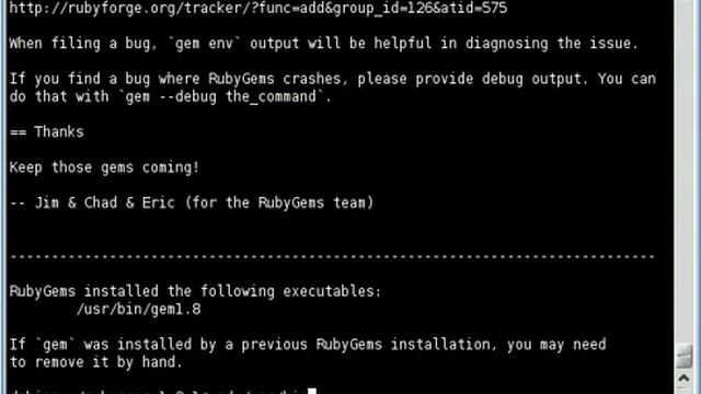 Fast Rails installation on Debian 5.0 Lenny смотреть онлайн