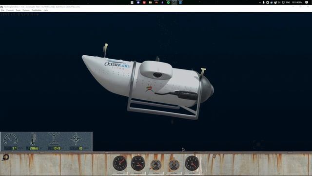 Oceangate Sub Implosion In Floating Sandbox