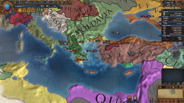 Let's Play Europa Universalis IV - Custom Nation - 5 смотреть онлайн
