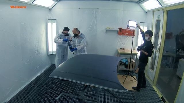 Norber Alonso at Walcom Italy // Tour & Spraying смотреть онлайн