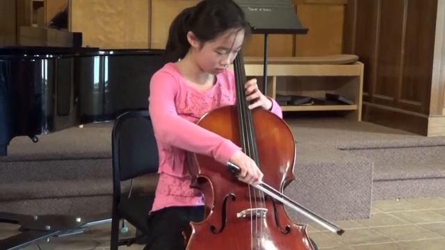 Phoebe Huang (11) plays Allegro Appassionato Op. 43 by Camille Saint-Saëns смотреть онлайн