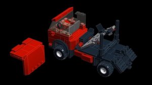 МАЗ-509(А) из Lego (мини-инструкция)