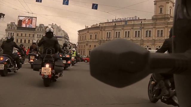 Открытие мото сезона Питер. 2015. смотреть онлайн