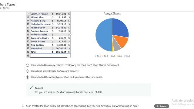 Week-6 Quiz | Basic Chart Types | Excel Skills for Business: Essentials | Coursera смотреть онлайн