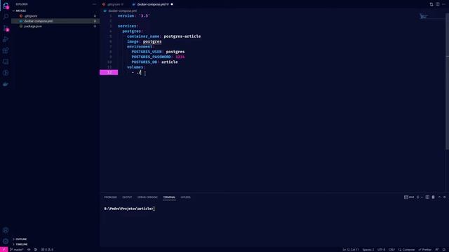 Projeto node - Postgres com docker compose смотреть онлайн
