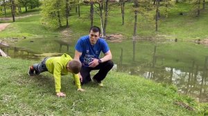 Как научить ребёнка отжиматься