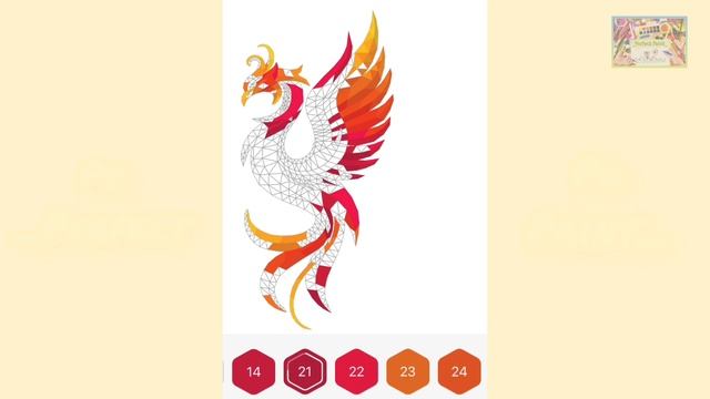 Идеальные разукрашки. Жар-птица ? смотреть онлайн