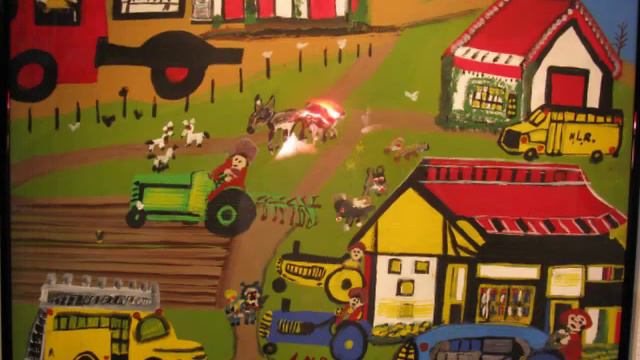 Folk Art Painter starts to paint after being diagnosed with Parkinson's смотреть онлайн