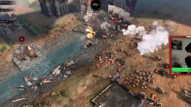 Demo ships clear the threat [Age of Empires 4] смотреть онлайн