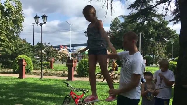 Тренировка по слэклайну 05.08.2018 смотреть онлайн