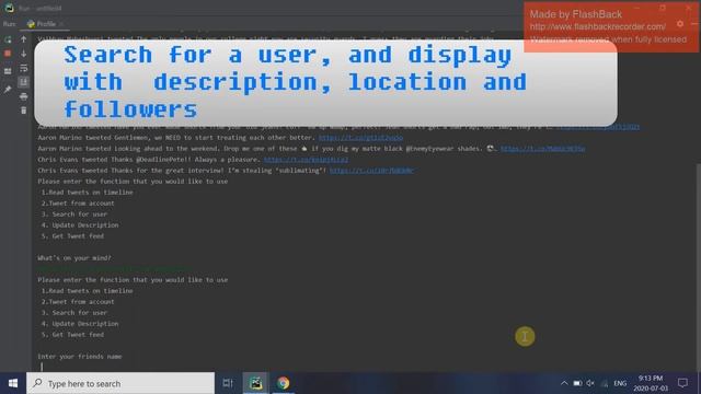 Twitter Bot- Stweettob - Python, Tweepy, REST API смотреть онлайн