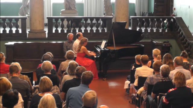 Grieg - Two Symphonic Pieces, op. 14 (Piano Duo) смотреть онлайн
