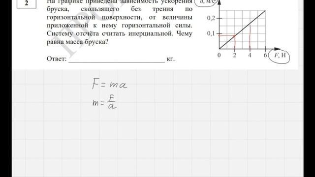 ЕГЭ 2024 по физике 2 задание смотреть онлайн