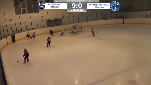 ХК "Драконы" и ХК "Морские Львы" КУБОК ДЕНИСА КОКАРЕВА СРЕДИ ДЕТЕЙ 2012 г.р. КИМРЫ 18 - 21,02,2021г смотреть онлайн