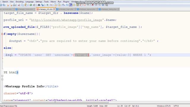WhatsApp Tutorial Part-33: Upload User Profile Image PHP MYSQLI for Android mobile, Tablet and web смотреть онлайн