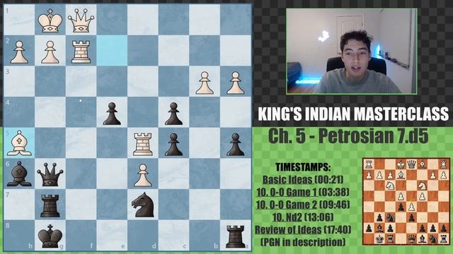 How to CRUSH the Petrosian Variation King's Indian (7.d5 Advance King's Indian) смотреть онлайн