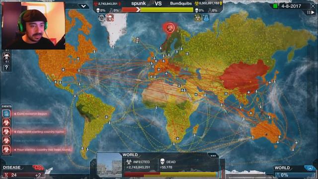 Plague Inc. Evolved Multiplayer VS Mr Tom - Round 2 смотреть онлайн