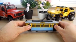 Распаковка И Обзор Масштабной Модельки Трамвая от Технопарка