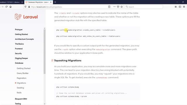 Database Migration Laravel 8 | Membuat Database dan Tabel di Laravel 8 смотреть онлайн