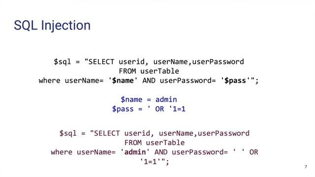SQL Injection Attack смотреть онлайн