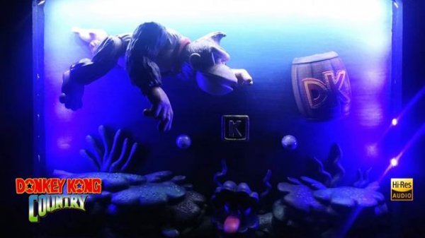 Aquatic Ambience - Donkey kong Music - HD Quality