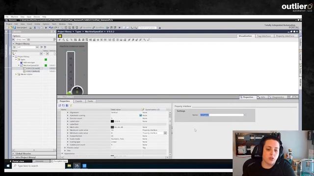 Siemens WinCC Unified - Faceplate Property Tutorial смотреть онлайн