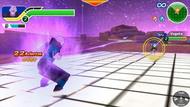 Dragon Ball Z Tenkaichi Tag Team | Hit (MOD) Gameplay