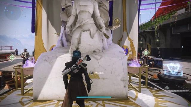 Meditate at the Statue of Heroes Destiny 2 смотреть онлайн