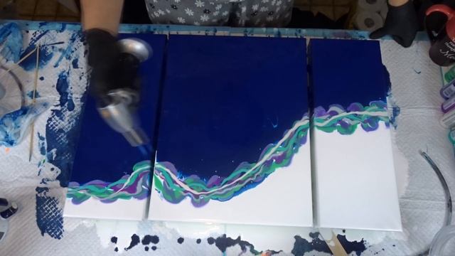 Bonus Dutch Pour with all of Folkart's color flash paints....WOW Video # 119 смотреть онлайн